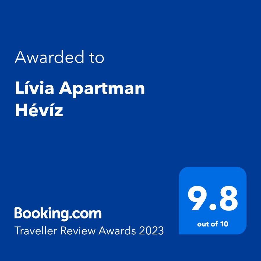 Livia Apartman Heviz Ngoại thất bức ảnh